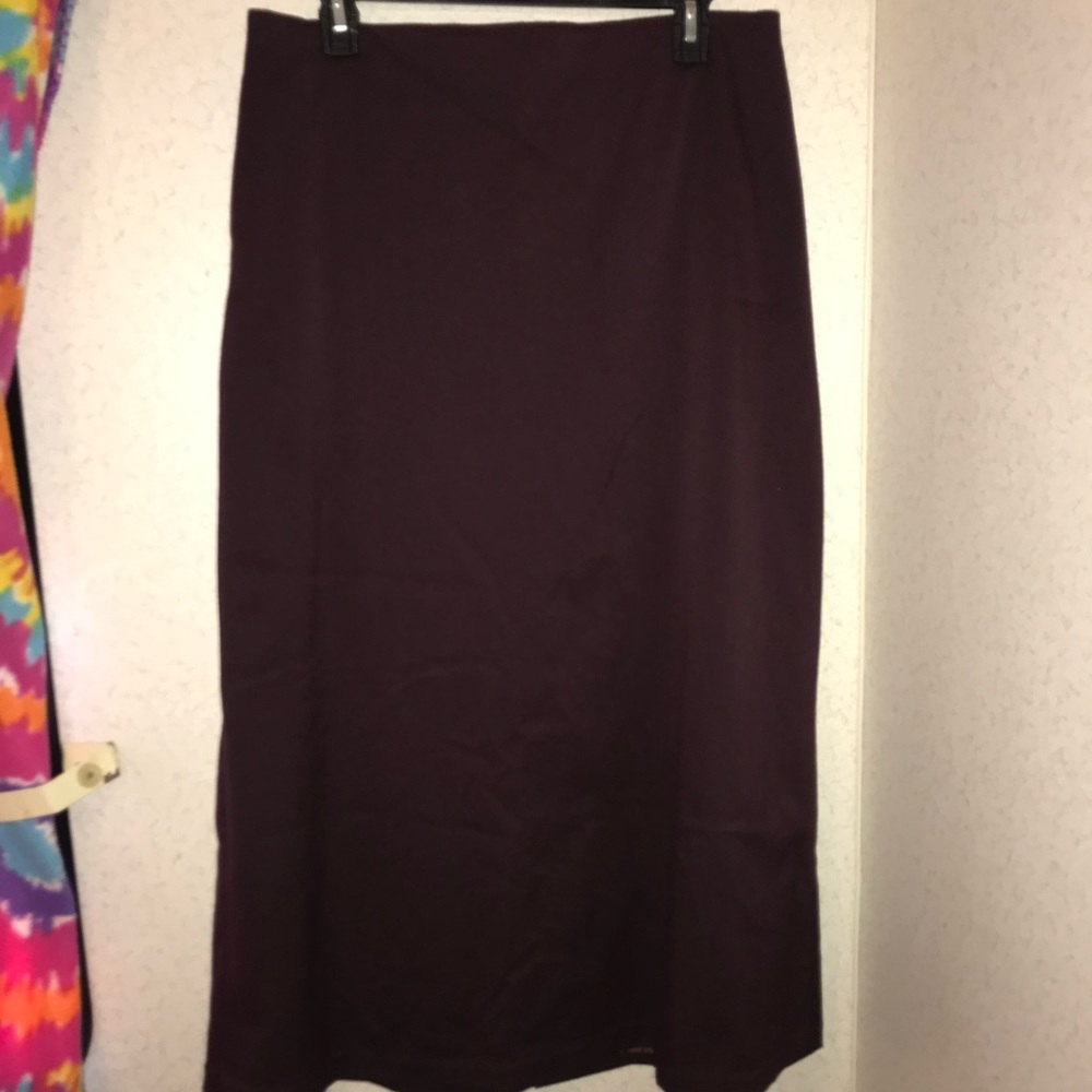 Dark Purple Skirt